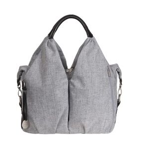 Chic Gray Women's Baby Bag